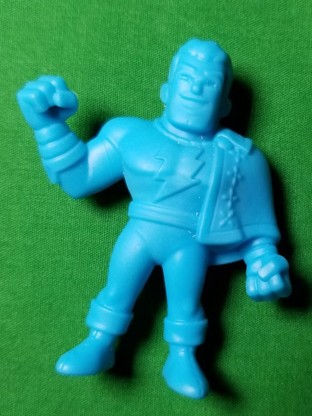 Shazam Blue Toy Mini Action Figure Set#3 Wendy’s DC Superhero Kid's Meal 2023